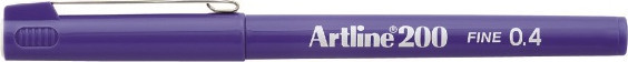 BildeFineliner Artline 200 Fine 0.4 bl
