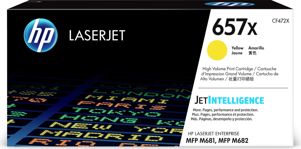BildeColor Laserjet 657X yellow toner