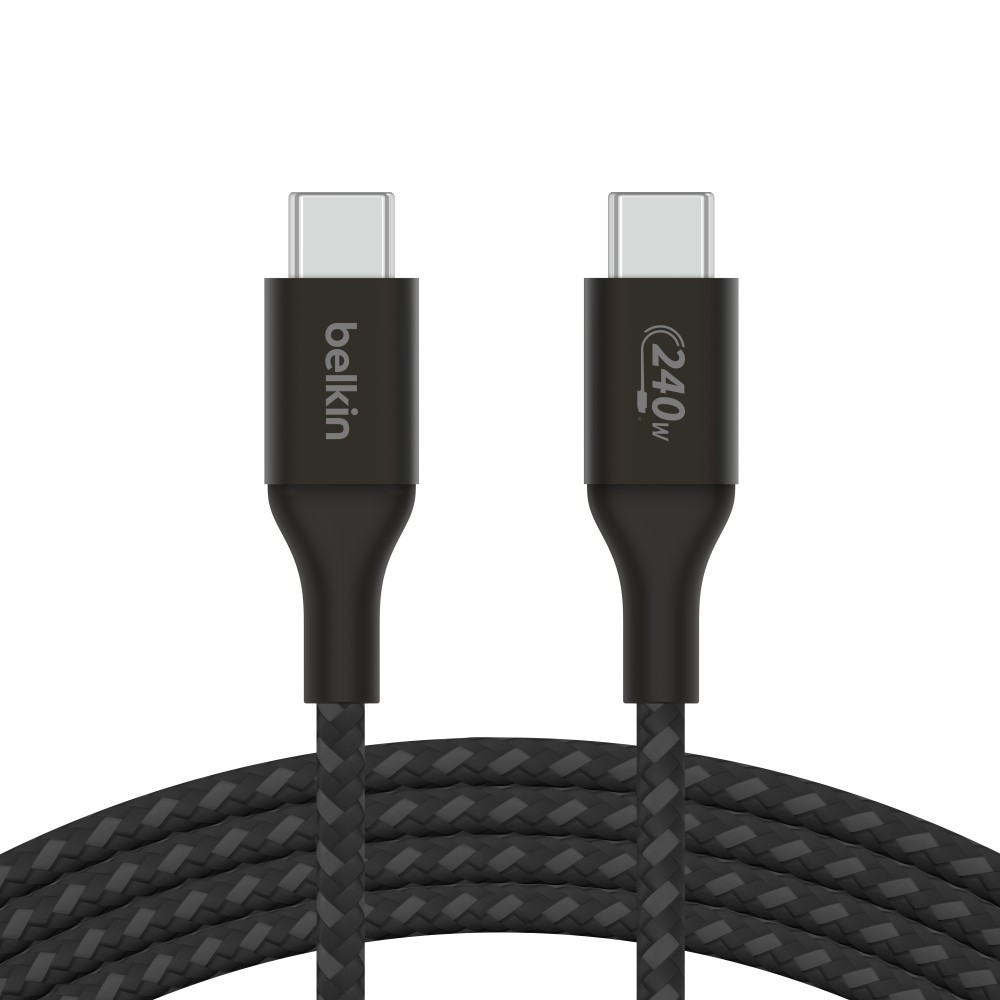 BildeBOOST CHARGE 240W USB-C to USB-C Cable, 1m, Black