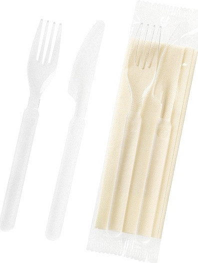 Bilde Bestikkpose Dunisoft 40Cm Gaf/kniv (300 stk)