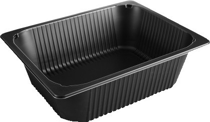 Bilde Heat-It 2325-100 1/2 Gn Pp Sort (80 stk)