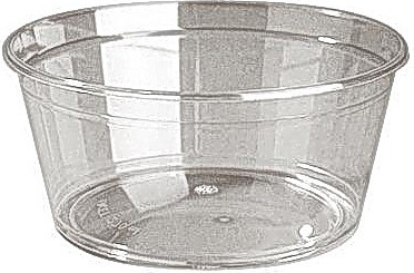 Bilde Plastbeger 270Ml Klar Rund Ps (1000 stk)