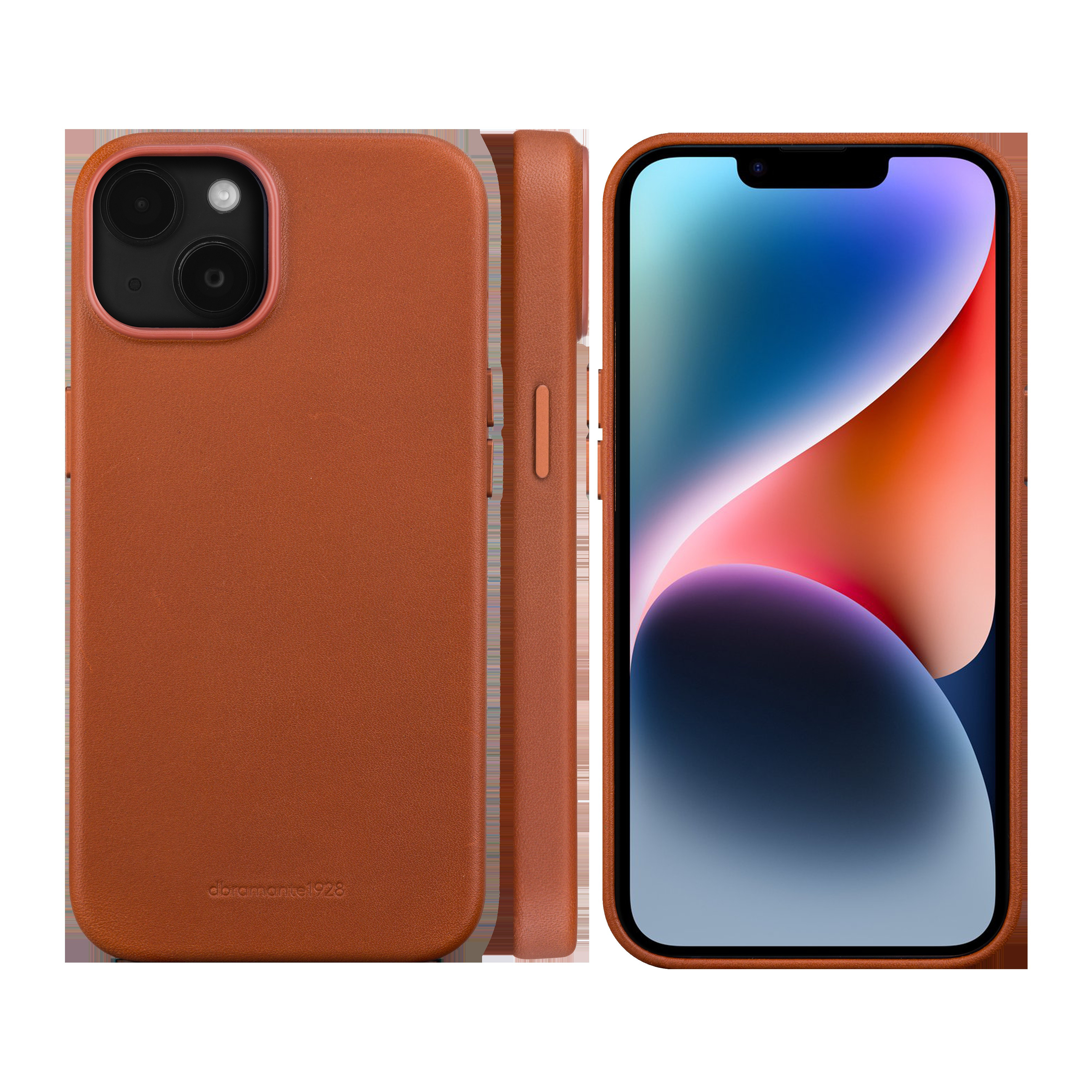 BildeDBRAMANTE Roskilde MagSafe - iPhone 13/14 - Tan