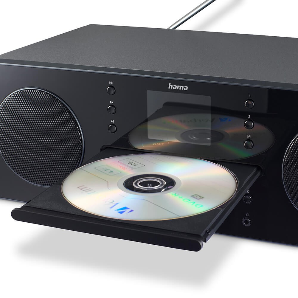 HAMA Radio FM/DAB+/CD/BT Internetradio DIR1570CBT Black
