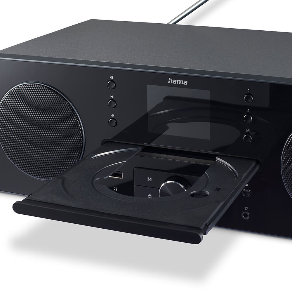 HAMA Radio FM/DAB+/CD/BT Internetradio DIR1570CBT Black