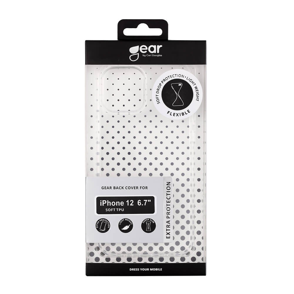 BildeGEAR Mobildeksel Transparent TPU iPhone 12 Pro Max