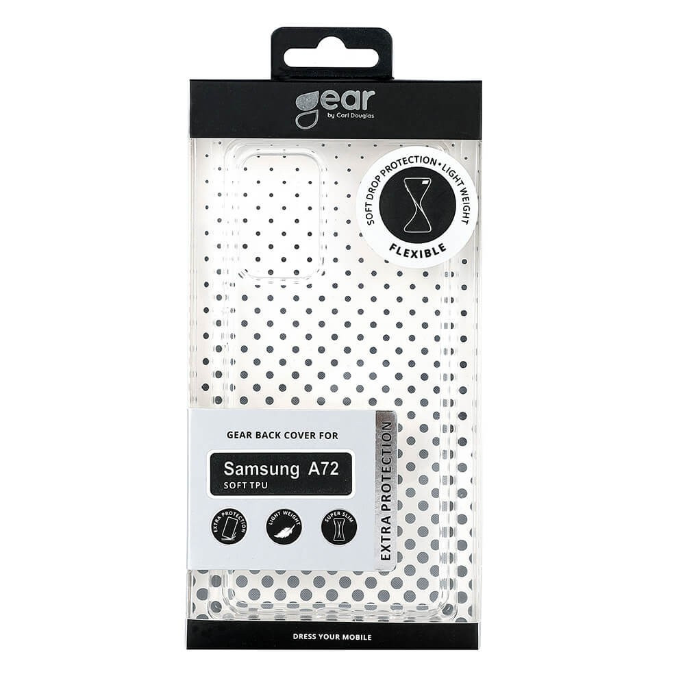 BildeGEAR Mobildeksel Transparent TPU Samsung A72