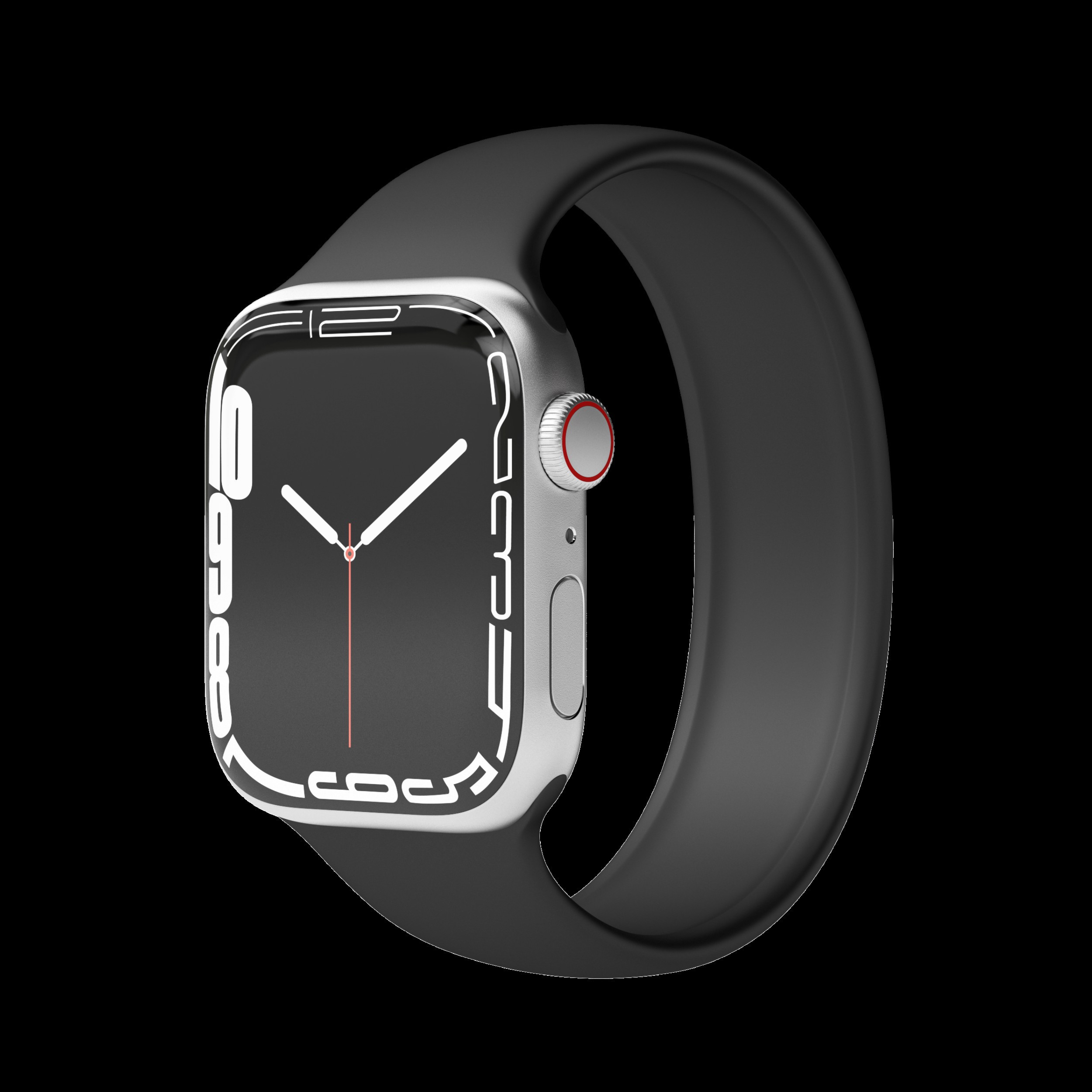 Solo Loop Case 2 Band L 42/44/45/49 mm, Black