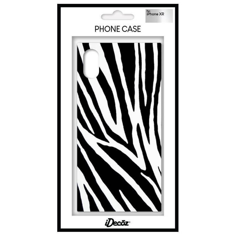 IDECOZ Mobildeksel Zebra iPhone XR