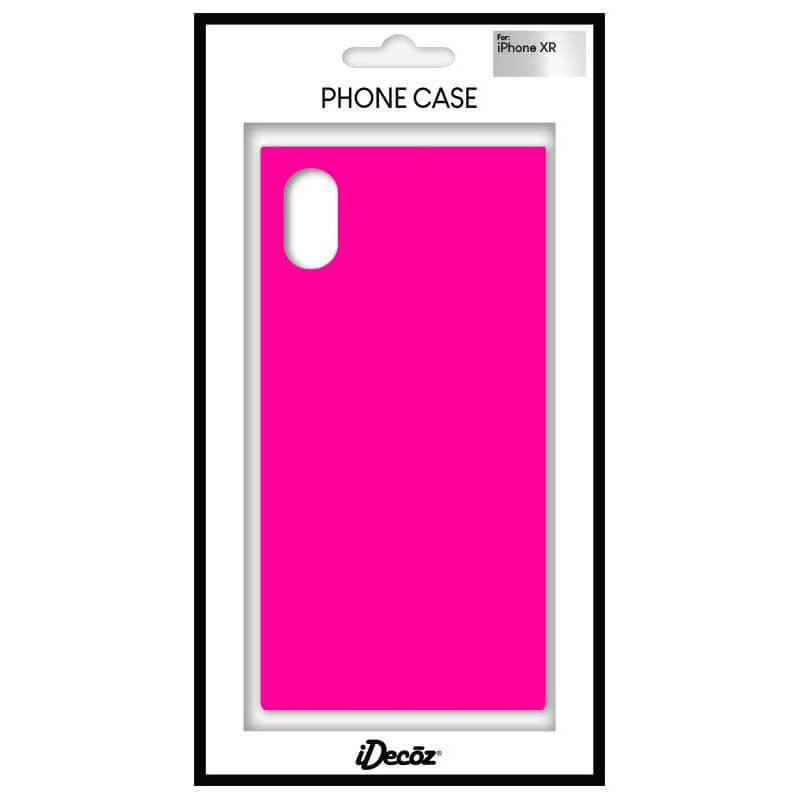 IDECOZ Mobildeksel Neon Rosa iPhone XR