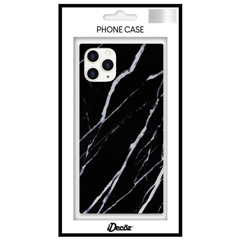 IDECOZ Mobildeksel Svart Marble iPhone 11 Pro