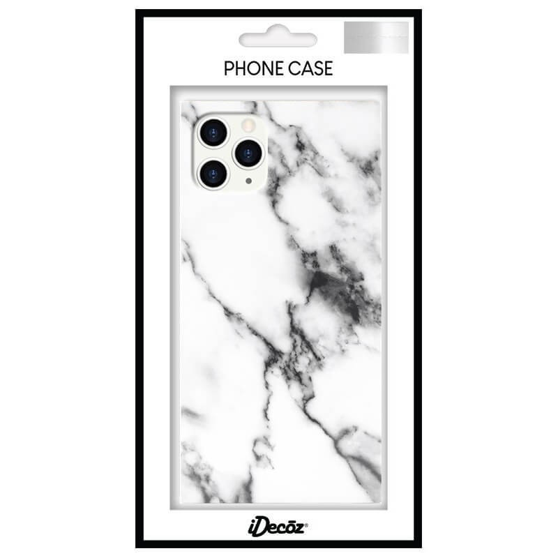 IDECOZ Mobildeksel Hvit Marble iPhone 11 Pro