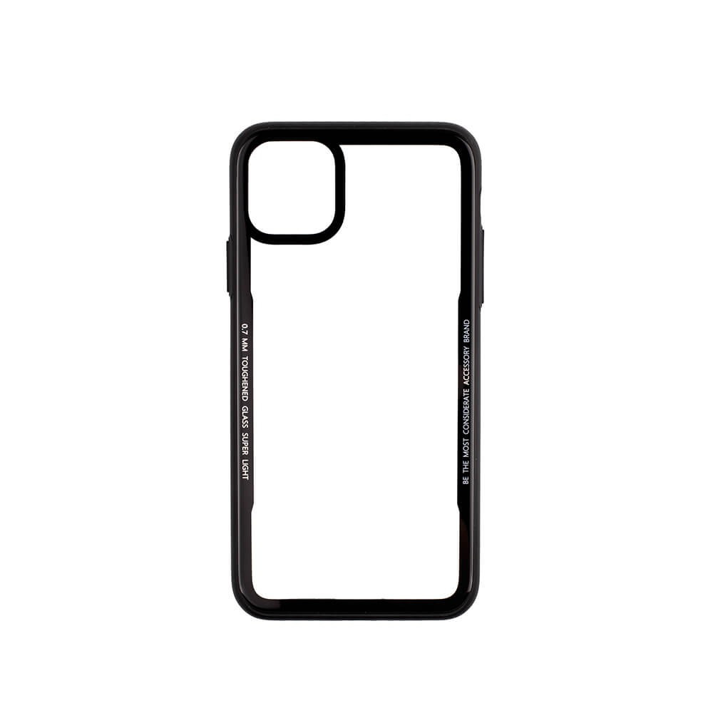 GEAR Mobildeksel med Temperert Glass Svart iPhone 11 Pro Max
