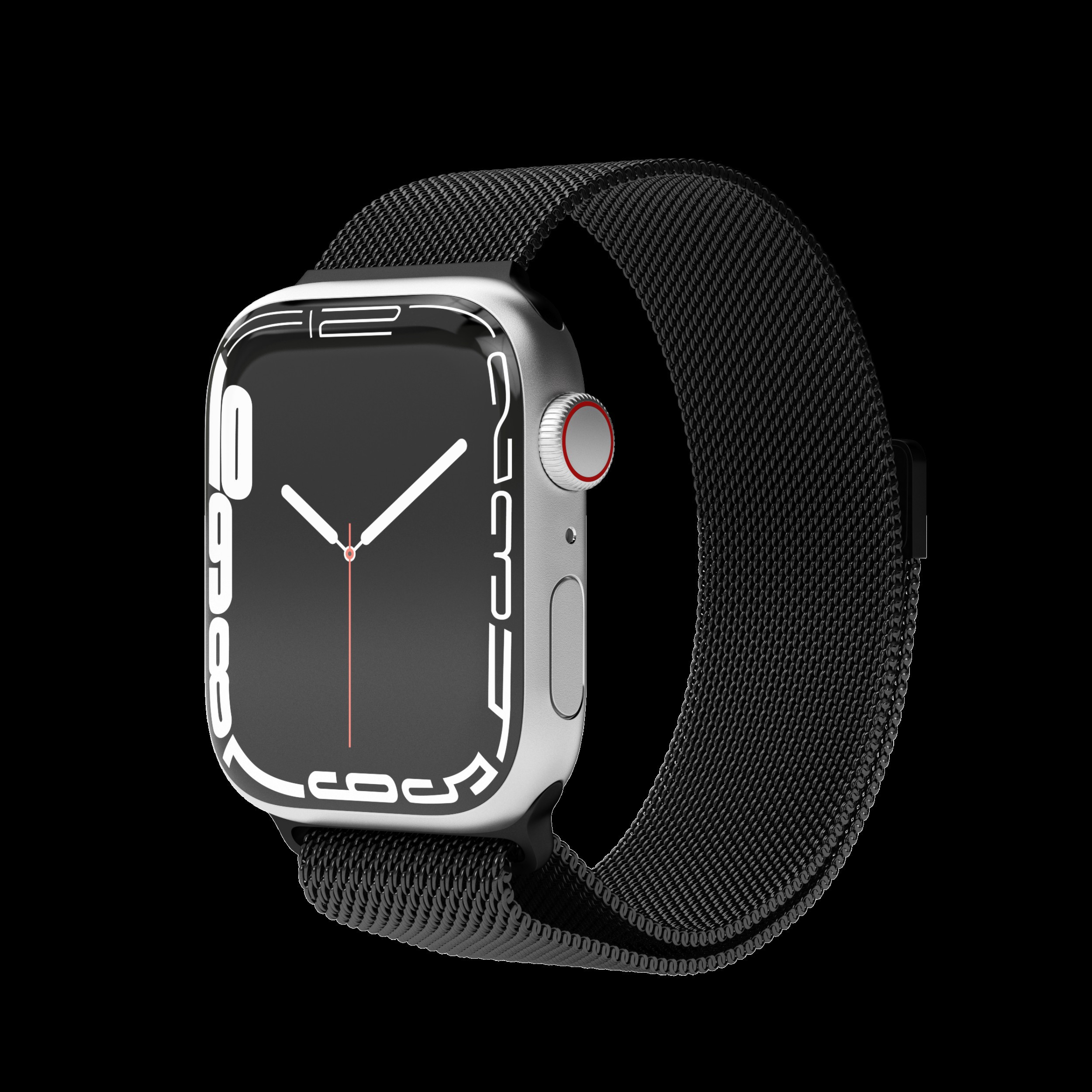 Milanese Loop Case 1 Band One 38/40/41 mm, Black