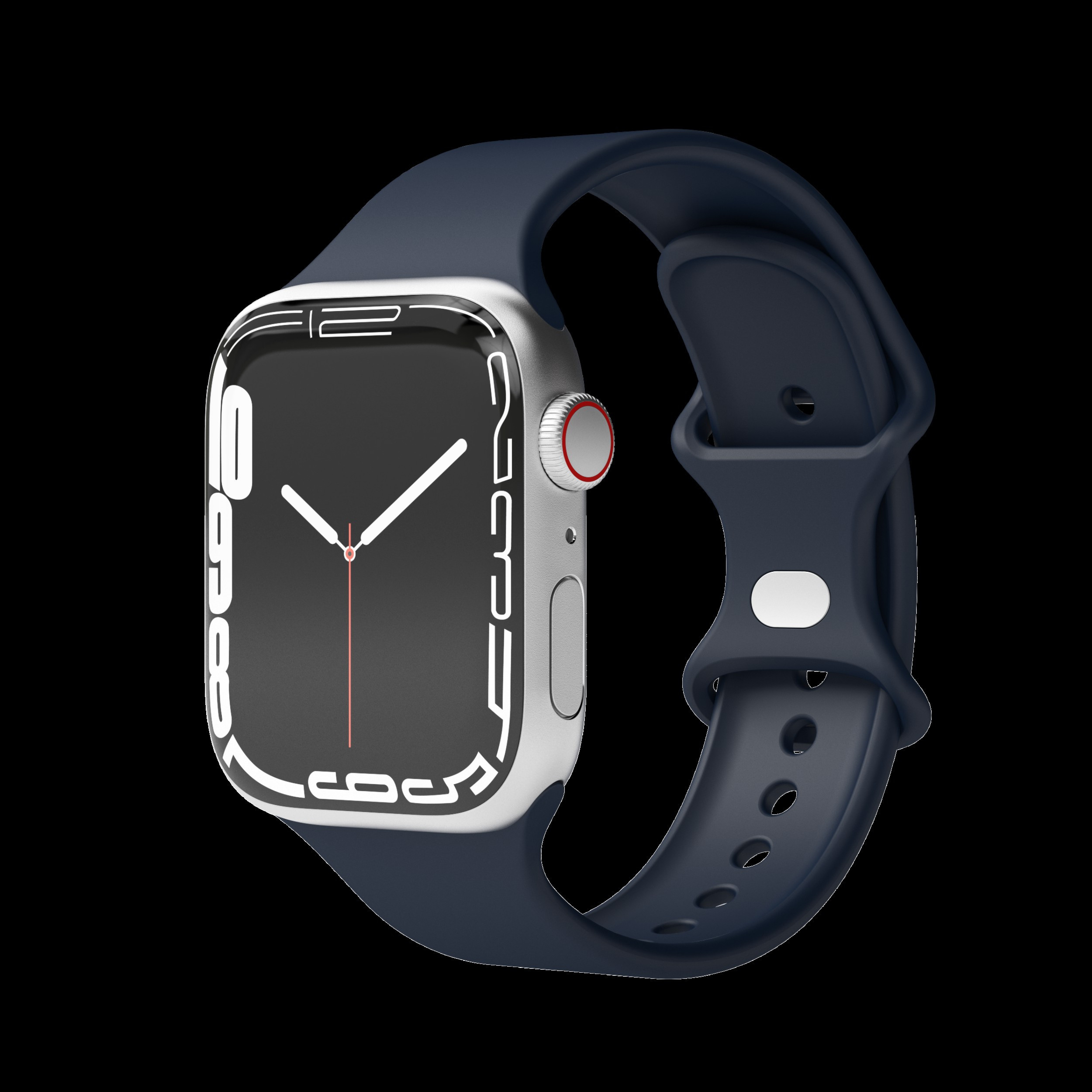 Silicone Loop Case 2 Band One 42/44/45/49 mm, Navy