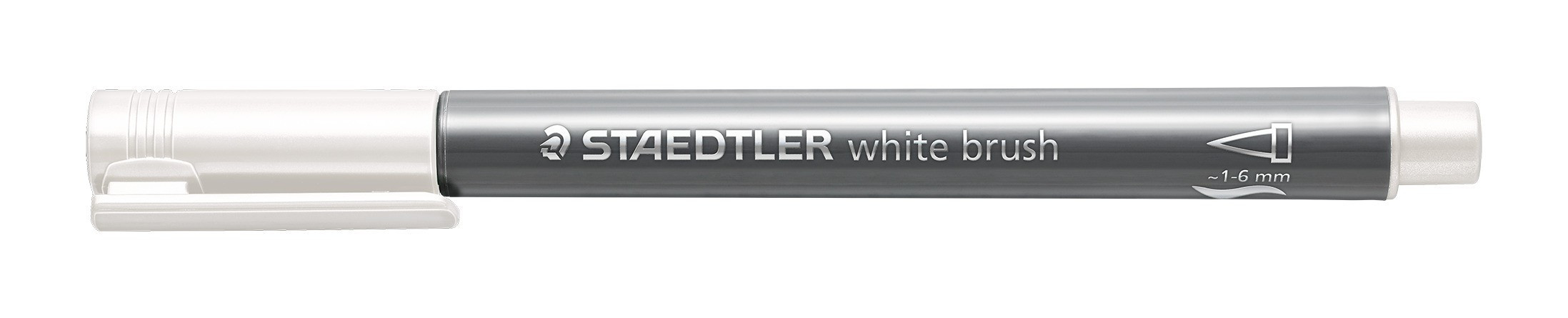 Staedtler Merketusj Metallic 1-6mm Hvit