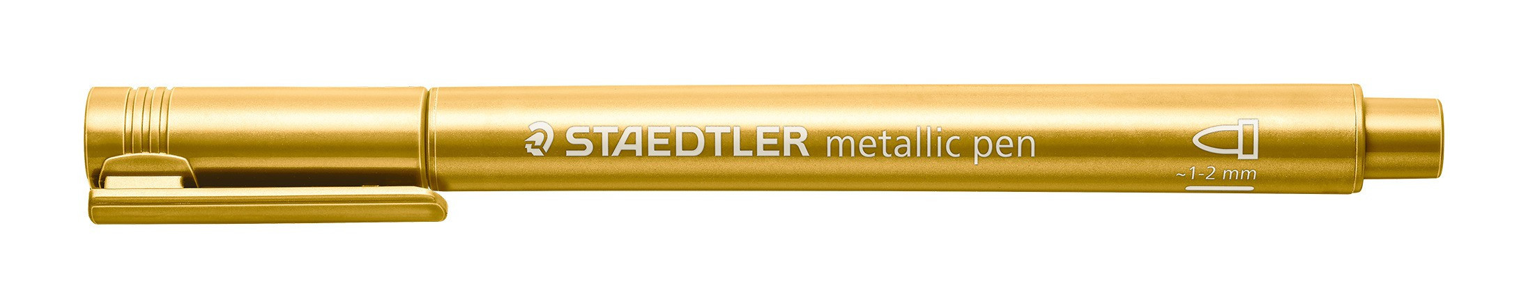 Staedtler Merkepenn Metallic 1-2mm Gull