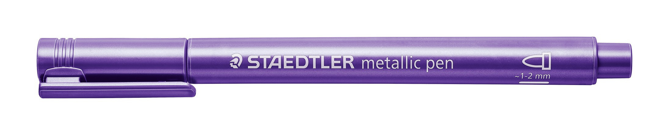 Staedtler Merkepenn Metallic 1-2mm Lilla