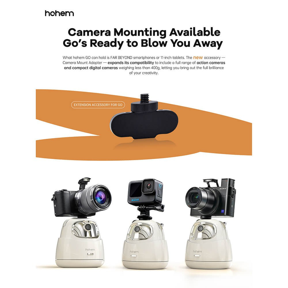 BildeHOHEM Camera mount adapter for GO