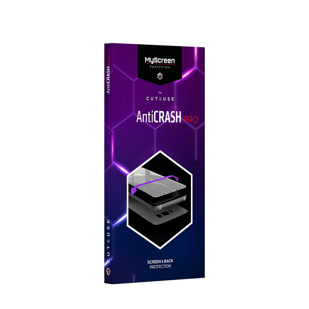 BildeMYSCREEN antiCRASCH Pro Protective Film 7" Wet inst