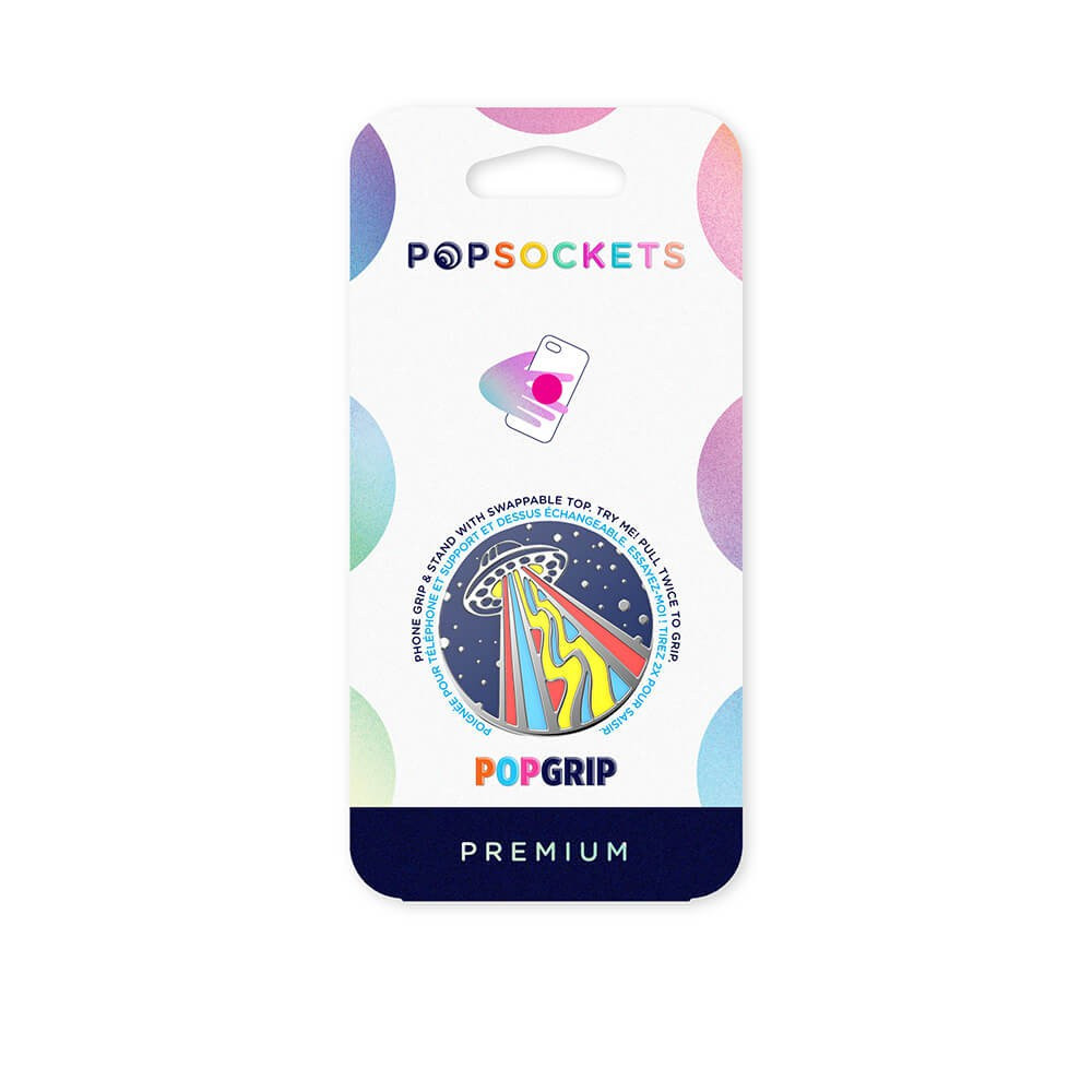 BildePOPSOCKETS Enamel Outta This World Navy Avtagbart Grip med Stativfunksjon Premium