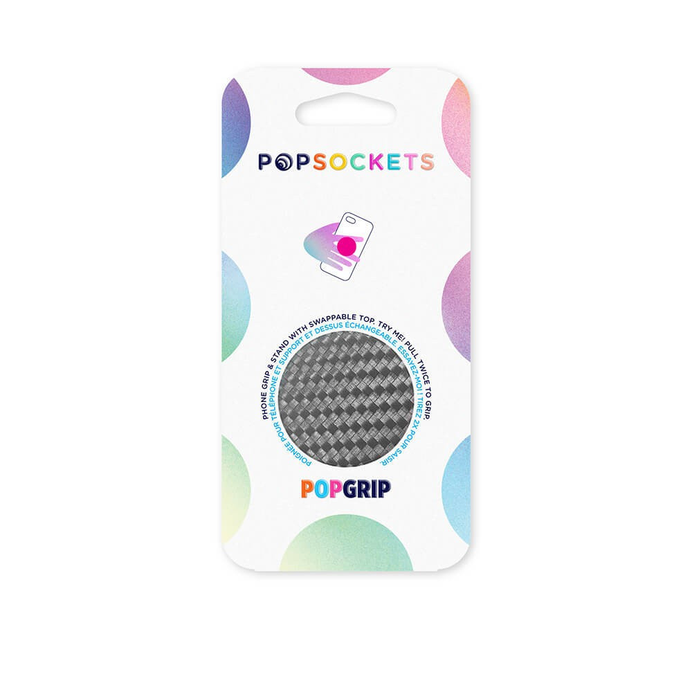 BildePOPSOCKETS Carbonite Weave Avtagbart Grip med stativfunksjon