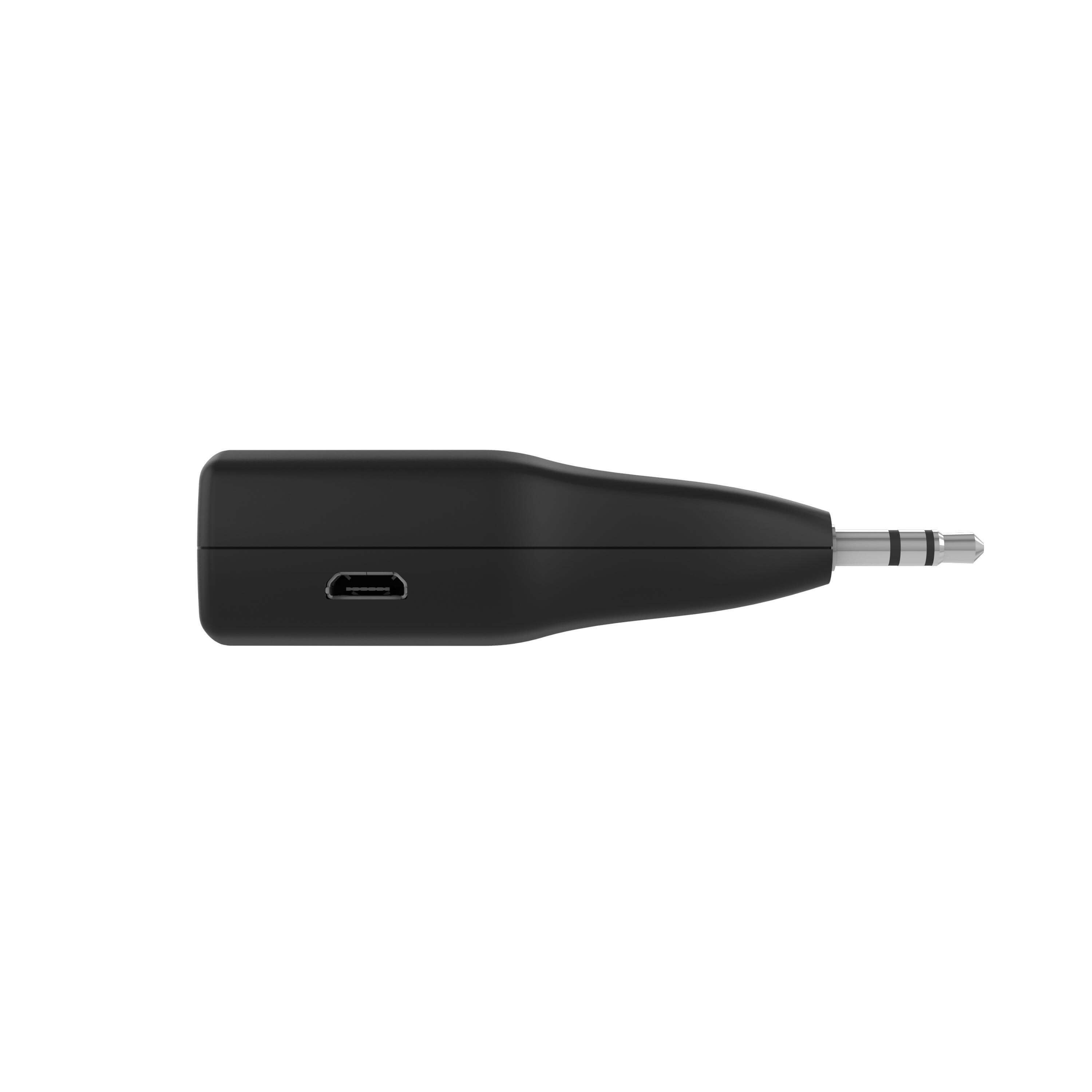 KITSOUND 3,5mm BT Mottaker MyJack2 Trådløs Svart 10h Batteritid Mic