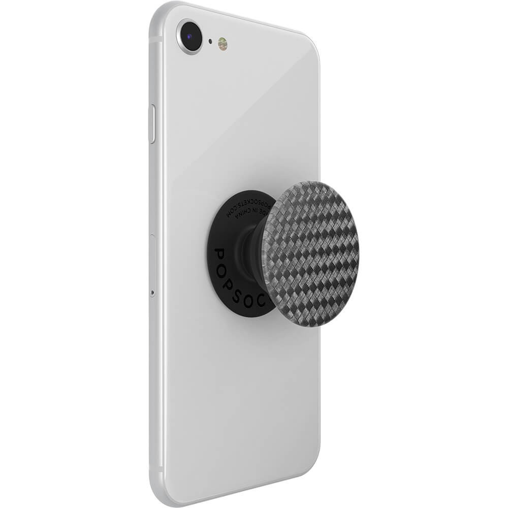POPSOCKETS Carbonite Weave Avtagbart Grip med stativfunksjon