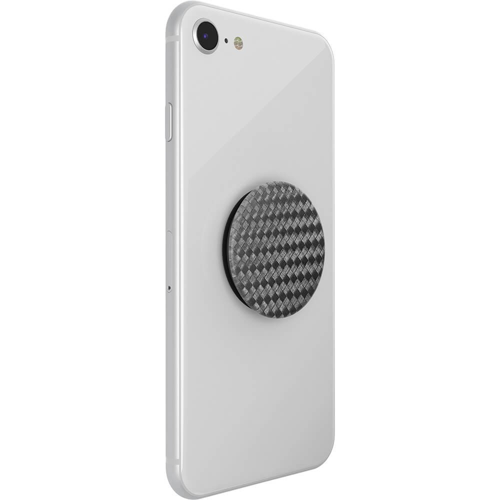 POPSOCKETS Carbonite Weave Avtagbart Grip med stativfunksjon