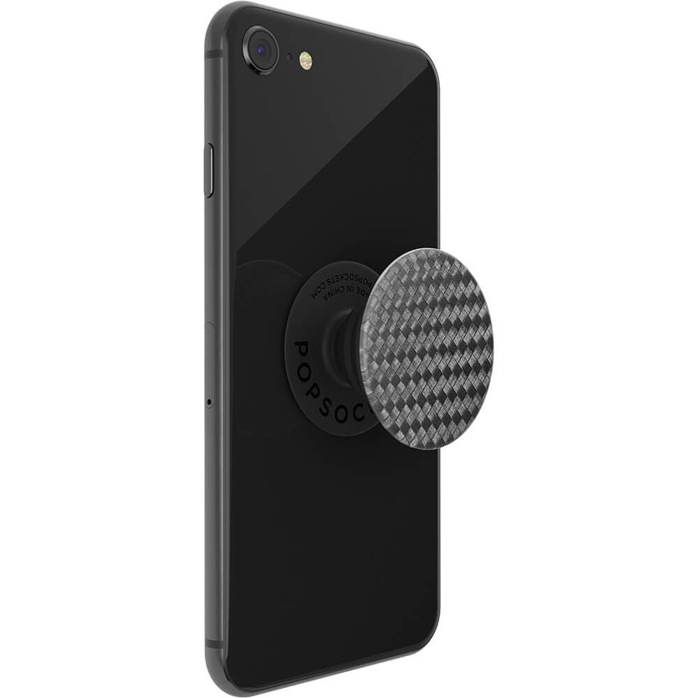 POPSOCKETS Carbonite Weave Avtagbart Grip med stativfunksjon