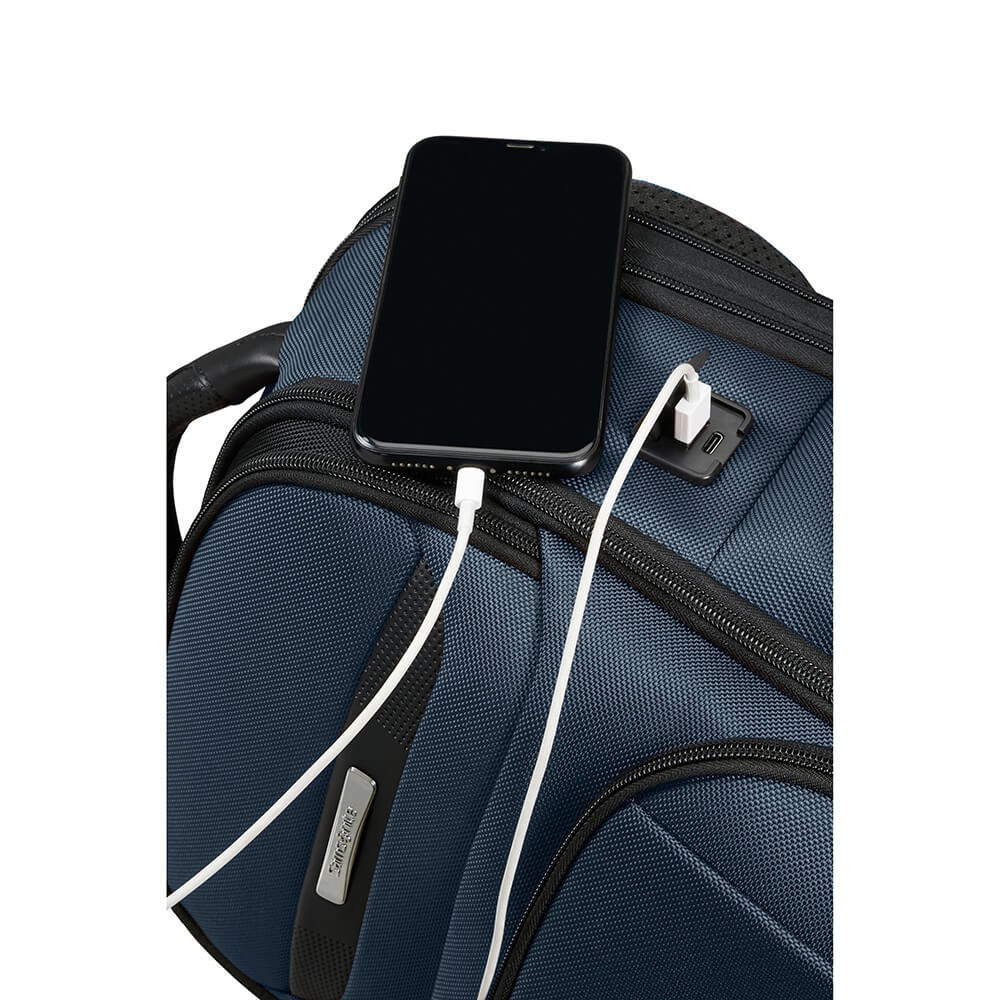 SAMSONITE Backpack PRO DLX6 15.6" 3VOL Expandable Blue
