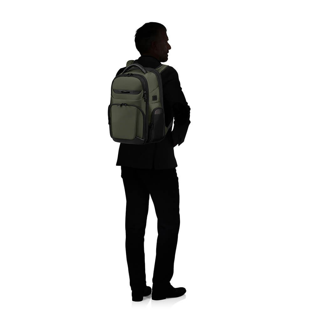 BildeSAMSONITE Backpack PRO DLX6 15.6" 3VOL Expandable Green