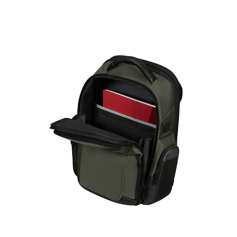 SAMSONITE Backpack PRO DLX6 15.6" 3VOL Expandable Green