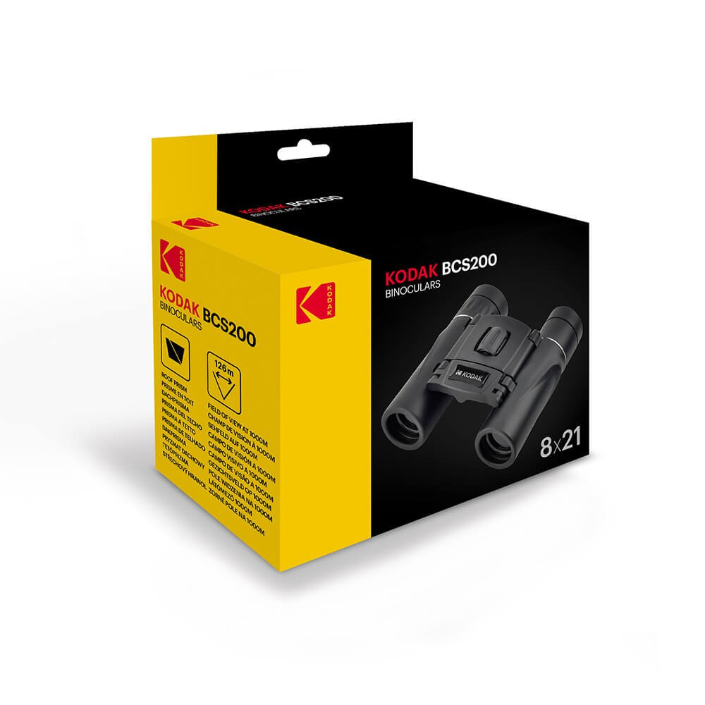 KODAK Binoculars 8 x 21 BCS200BK
