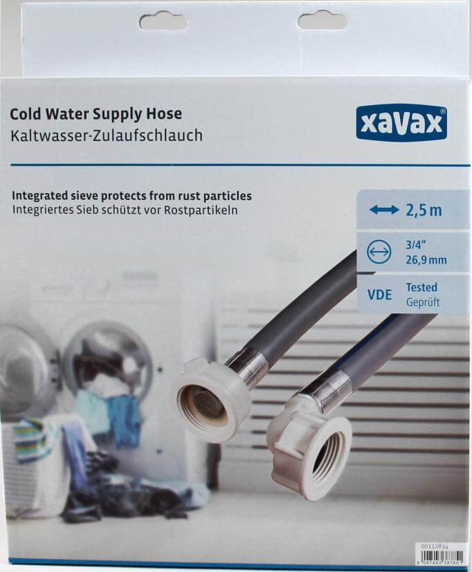 XAVAX Cold Water Supply Hose 2.5 m