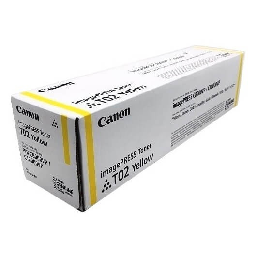 BildeCANON Toner 8532B001 T02 Yellow