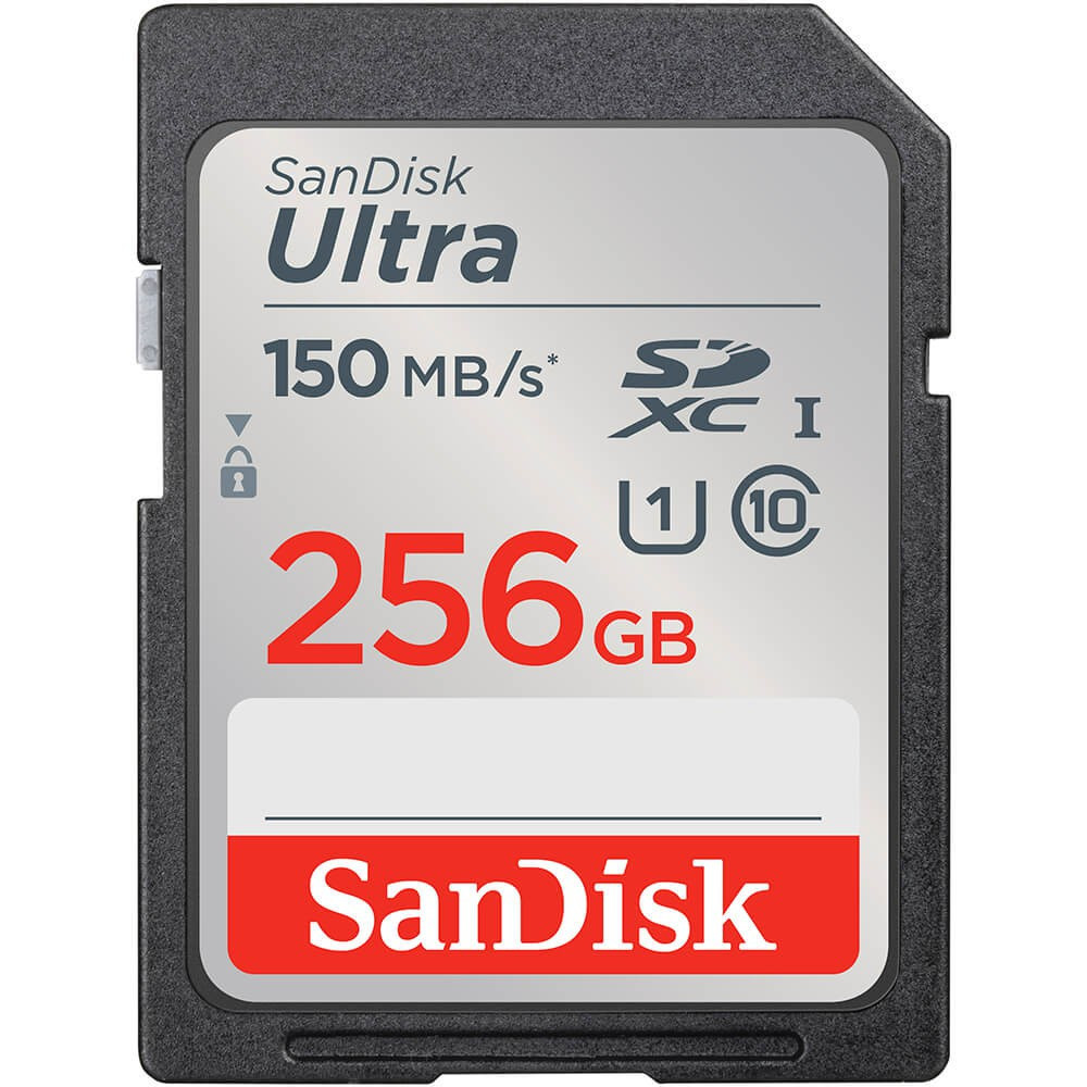 BildeSANDISK Minnekort SDXC Ultra 256GB 150MB/s