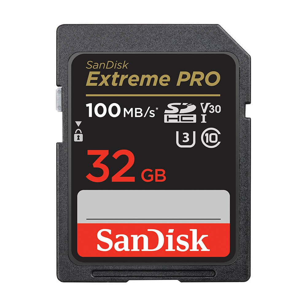 BildeSANDISK SDHC Extreme Pro 32GB 100MB/s UHS-I C10 V30 U3