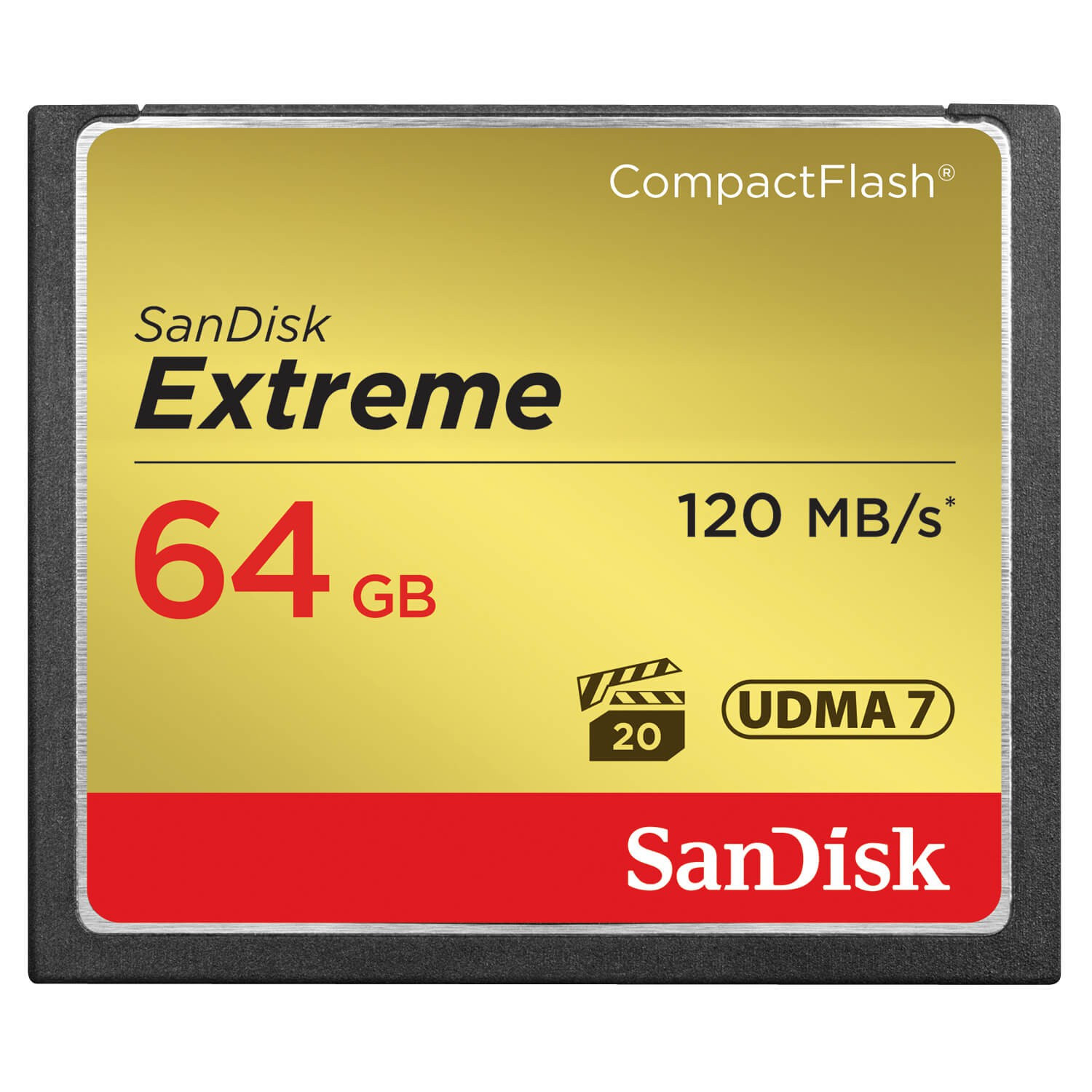 BildeSANDISK Minnekort CF Extreme 64GB 120MB/s UDMA7