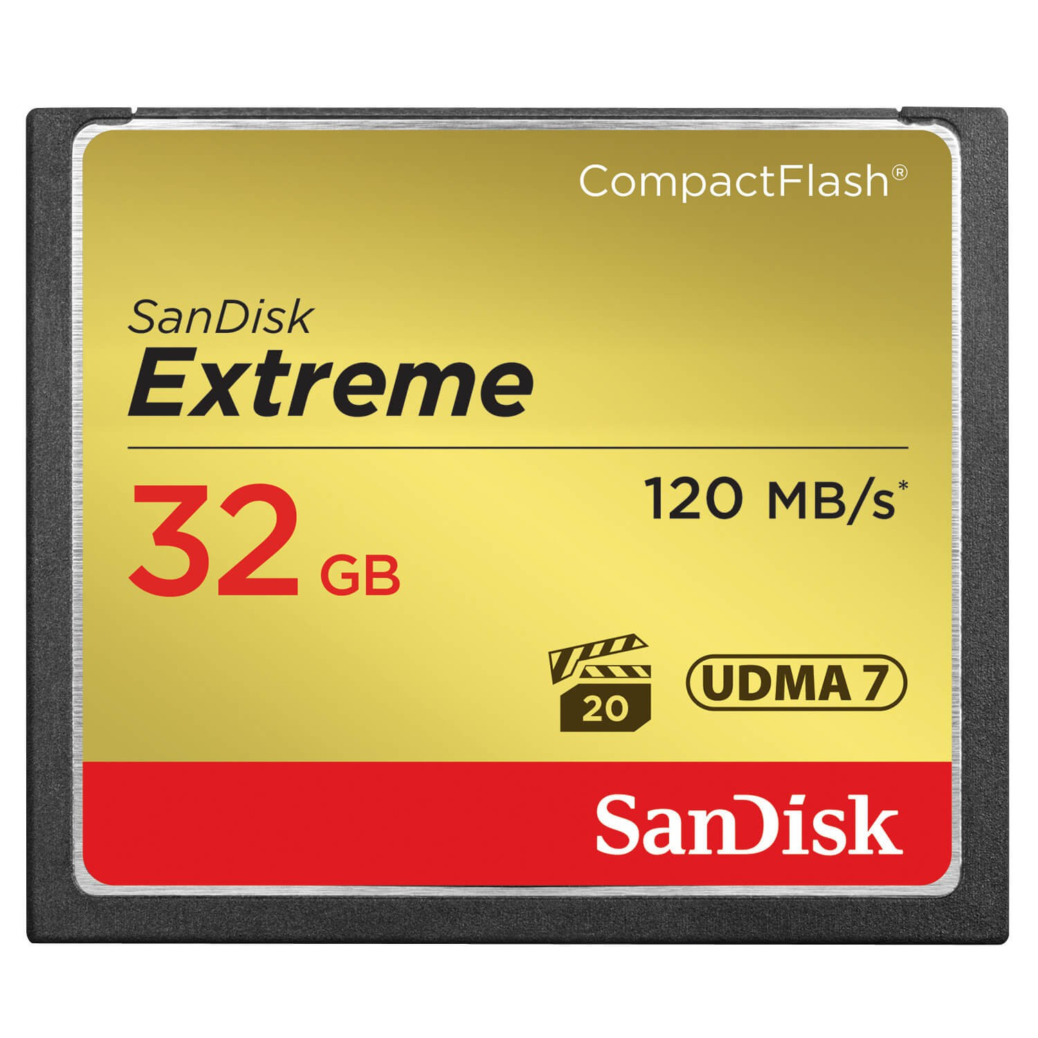BildeSANDISK Minnekort CF Extreme 32GB 120MB/s UDMA7