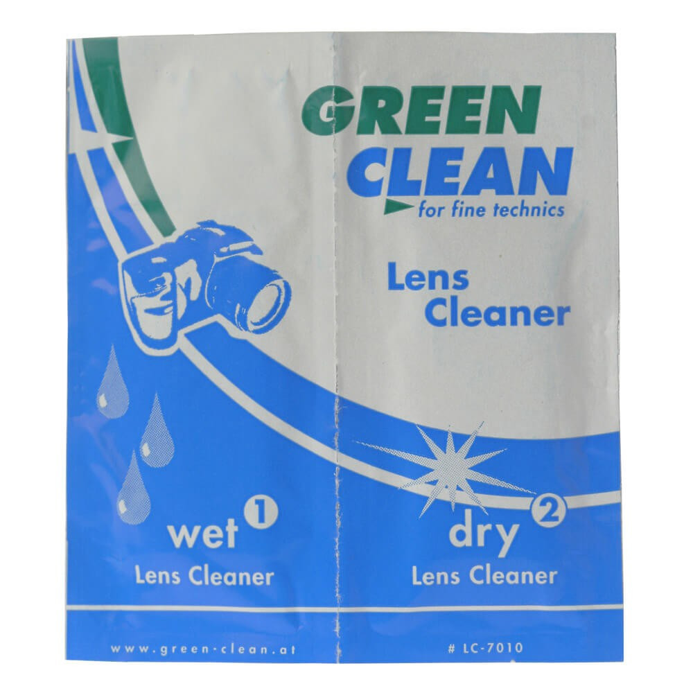 GREEN CLEAN pusseduk, objektiv LC-7010 Våt/Tørr Blister 10p.