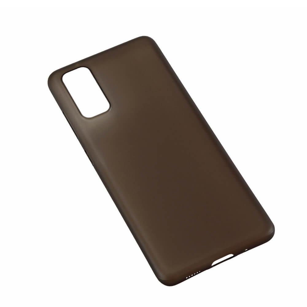 BildeGEAR Mobildeksel Ultraslim Svart Semitransparent Samsung S20