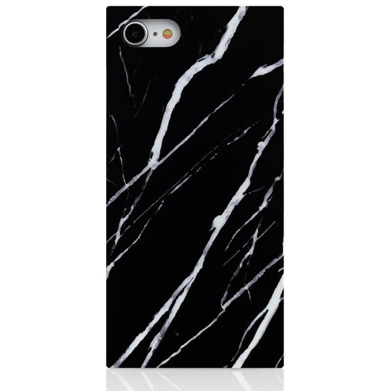 BildeIDECOZ Mobildeksel Svart Marble iPhone 8/7