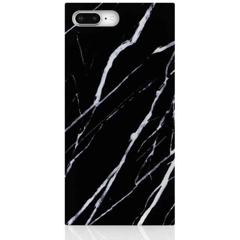BildeIDECOZ Mobildeksel Svart Marble iPhone 8 PLUS/7 PLUS