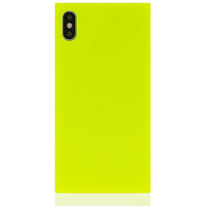 BildeIDECOZ Mobildeksel Neon Gul iPhone XS Max