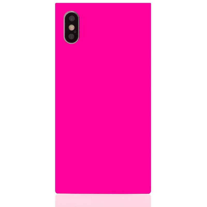 BildeIDECOZ Mobildeksel Neon Rosa iPhone X/XS