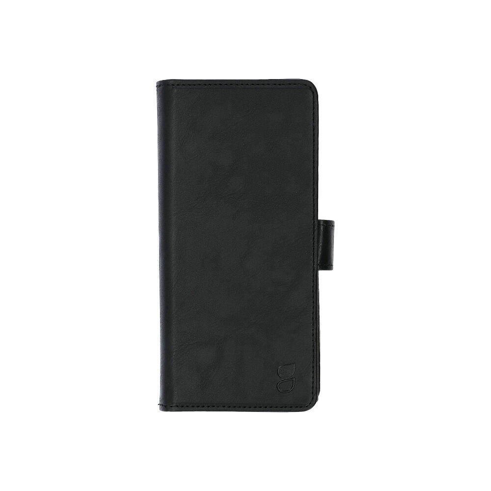BildeGEAR Lommebokveske Svart 7 Kortplasser Samsung S22 Ultra 2in1 Magnetdeksel