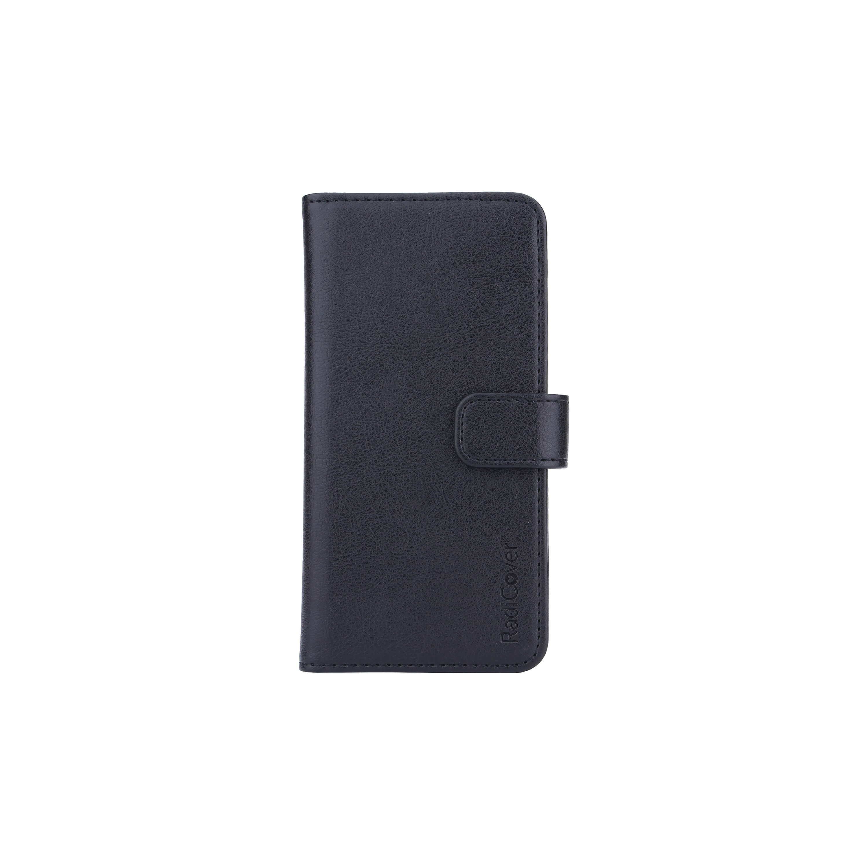 BildeRADICOVER Strålingsbeskyttelse Lommebok PU Universal Medium 5-5,4" 2in1 Magnetdeksel Svart