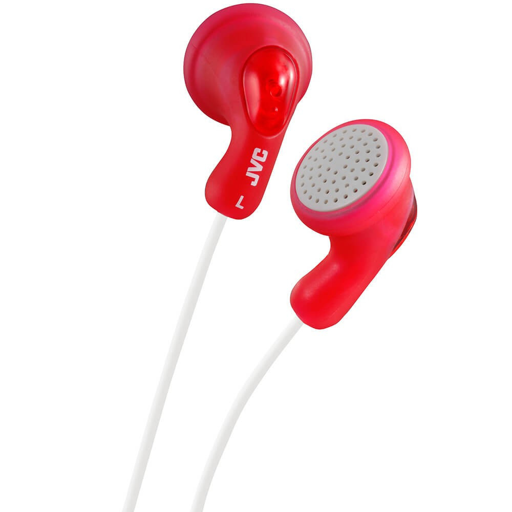 BildeJVC Headphone F14 Gumy In-Ear Red