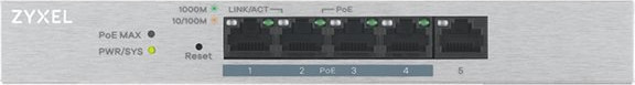 BildeZYXEL GS1200-5HPv2 Fanless Desktop Sw.